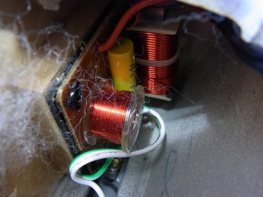 DENONのSC-A7Lの分解写真